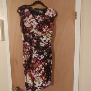Lauran by Ralph Lauren sz 6 purple dress